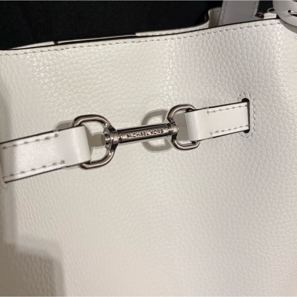 Michael Kors Carson Large NS Tote in Optic White NIB - Picture 9 of 11